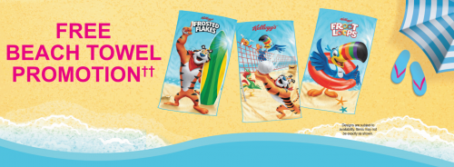 Kellogg’s Canada Free Beach Towel Promotion