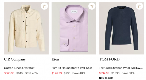 Harry Rosen: Sale up to 40% off