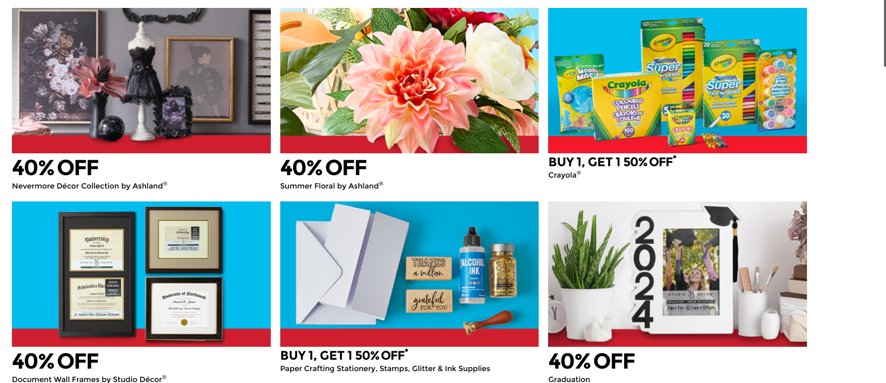 Michaels Canada: Save $10 When You Spend $50 + 30% off One Item + More ...