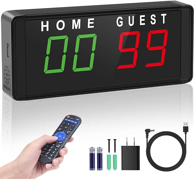 Amazon Canada Deals: Save on Samshow Portable Electronic Scoreboard LED ...