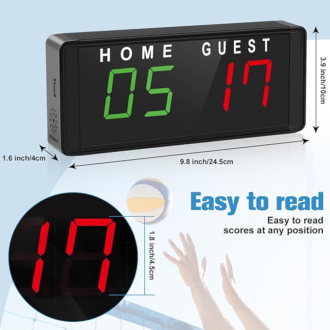 Amazon Canada Deals: Save on Samshow Portable Electronic Scoreboard LED ...