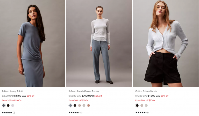 Calvin Klein Canada: Save up to 60% off Sitewide + 70% off Sale + Extra ...