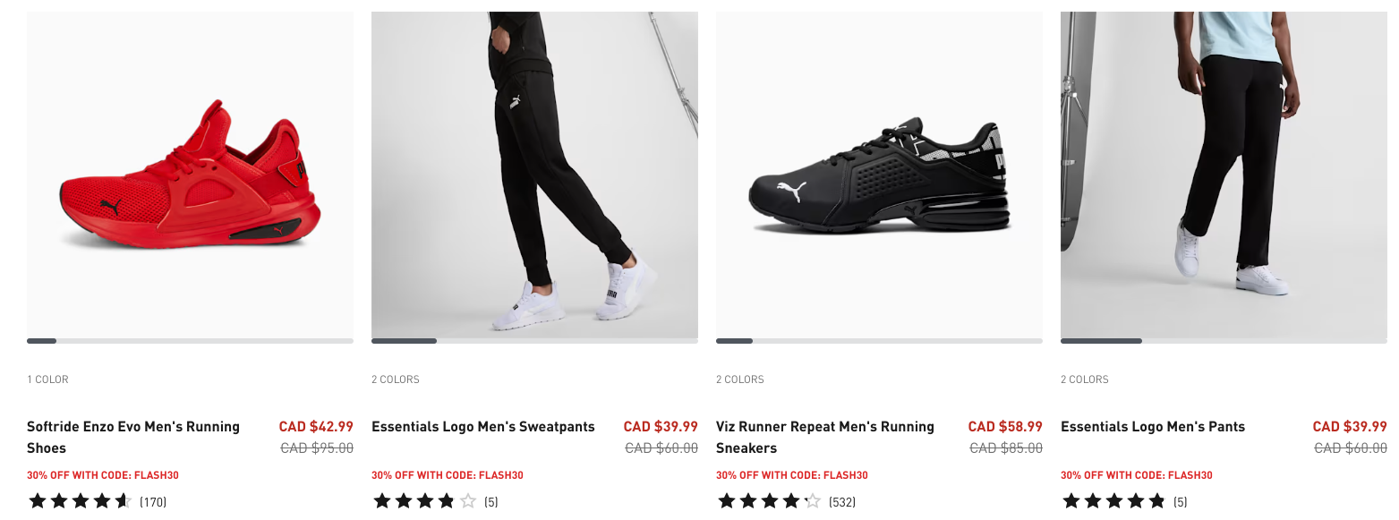 Puma Canada Day Flash Sale: Save 30% Off Using Promo Code - Canadian ...