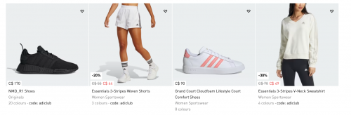 Adidas Canada: Summer Celebration up to 60% off with Promo Code