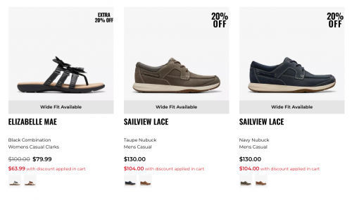 Clarks Shoes Canada Summer Sales Event: Extra 20% off 500+ Styles + Free Shipping