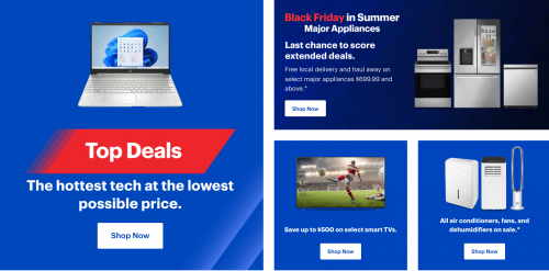 Best Buy Canada: Top Deals + up to $500 off Select Smart TVs + All Air Conditioners, Fans, and Dehumidifiers on Sale