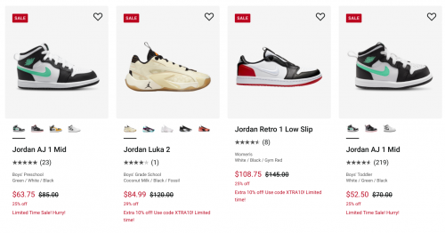 Foot Locker Canada up to 30 off Nike and Jordan Extra 10 off with Code Canadian Freebies Coupons Deals Bargains Flyers Contests Canada Canadian Freebies Coupons Deals Bargains Flyers Contests Canada