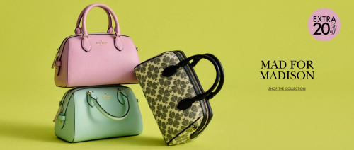 Kate Spade + Kate Spade Outlet Canada: Extra 20% off Outlet Styles