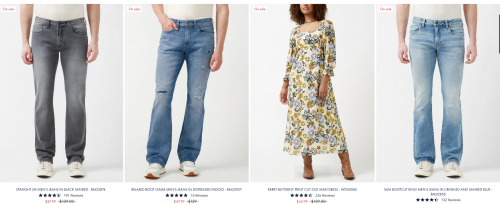 Buffalo Jeans Canada: Summer Clearance up to 70% off Sitewide + Extra 20% off Markdowns