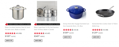 Meyer Canada Sale: Save on Bestsellers, Open Stock, & More