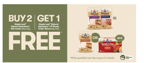 WebSaver Canada Coupons Buy Two Get One Free Maple Leaf Natural Selections Canadian Freebies Coupons Deals Bargains Flyers Contests Canada Canadian Freebies Coupons Deals Bargains Flyers Contests Cana...