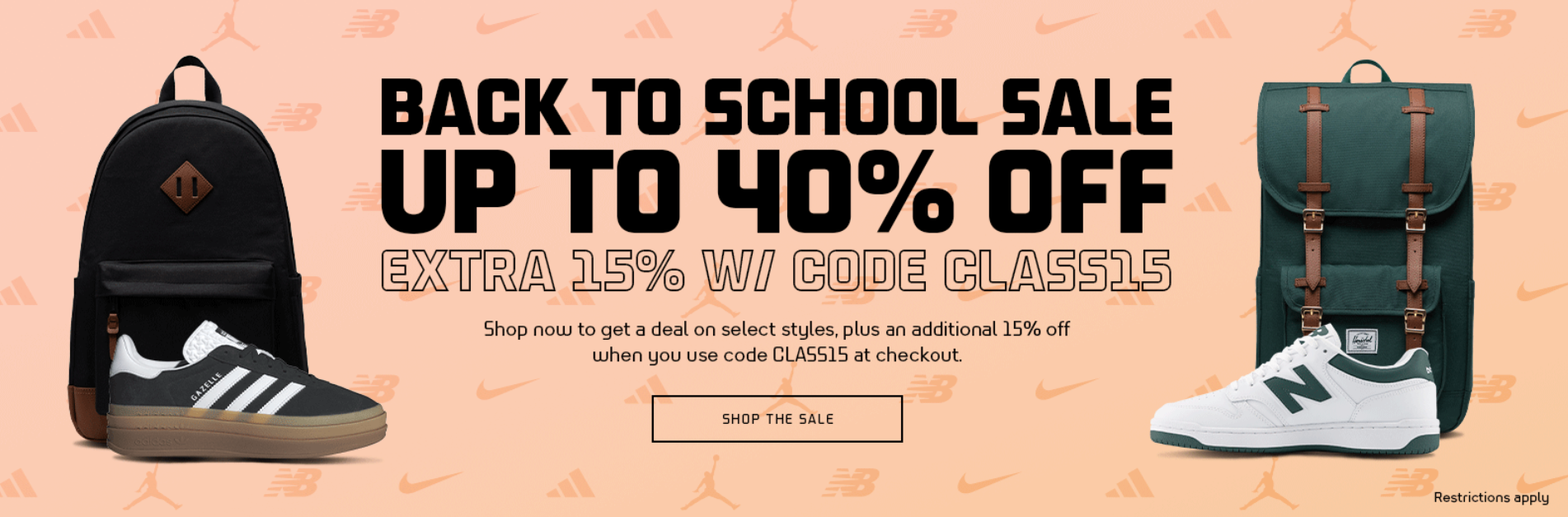 Nike back to school promo code hotsell