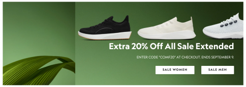 allbirds Canada: Save an Extra 20% on Sale Styles