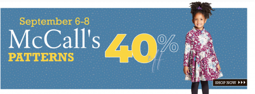 Fabricville & Fabricland Canada: Clearance up to 75% off + 40% off McCall’s Patterns + More