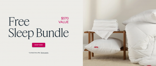 Endy Canada: Free Sleep Bundle with Mattress Purchase ($570 Value)