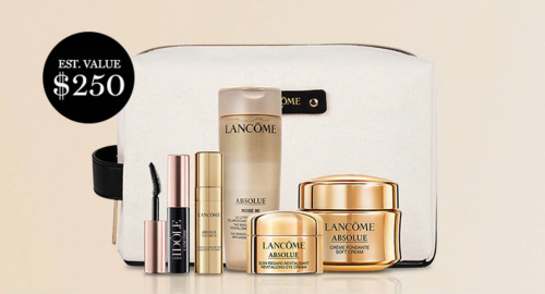 Lancome Canada: up to 35% off Absolue Collection + Free Gift When You Spend $300 or More + Holiday Beauty Box