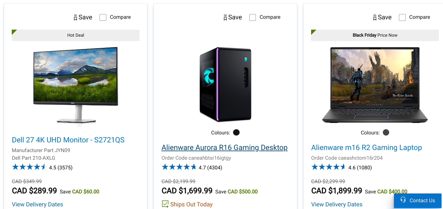 Dell Canada Black Friday Deals Save up to 500 on Limited Time Deals