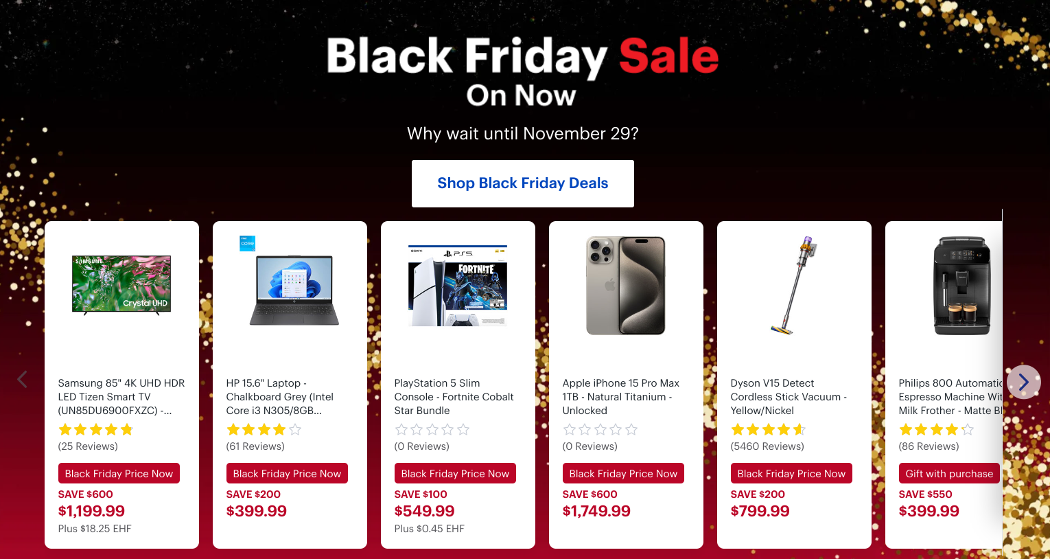 Best Buy Canada Black Friday Sale *LIVE* Canadian Freebies, Coupons