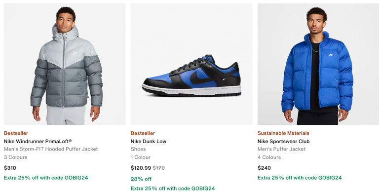 discount nike canada