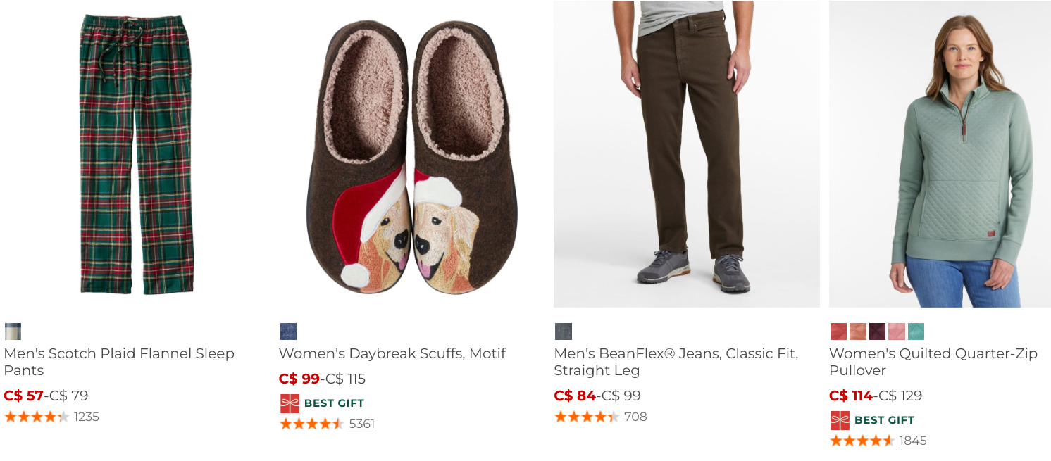 L.L.Bean Canada Black Friday Sale Deals 2024 15 off Your Entire