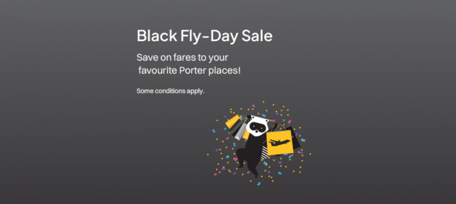 Porter Airlines Canada Black Friday Sale 2024 Canadian Freebies