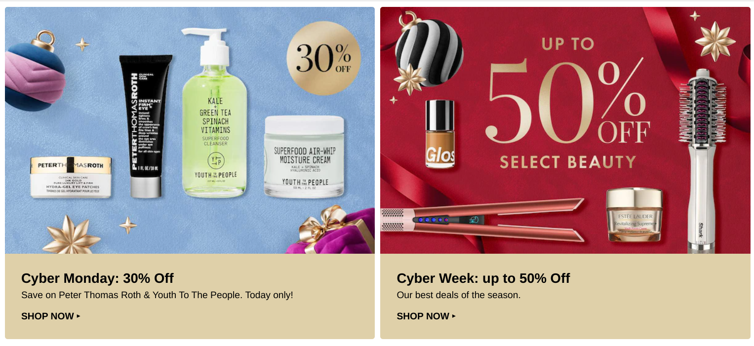 Sephora Canada Cyber Monday Deals 2024 30 off Peter Thomas Roth and