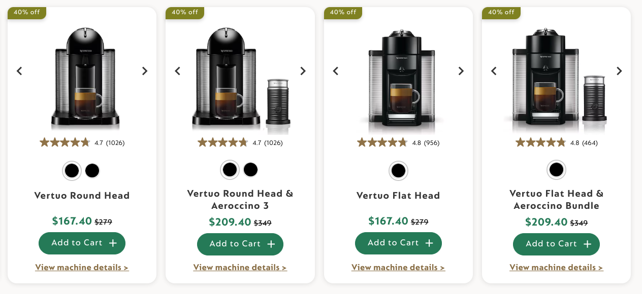 Nespresso Canada Boxing Week Sale Deals 2024 Save 30 to 40 Off