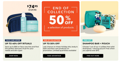 Yves Rocher Canada Boxing Week Sale: 30% off Sitewide + 50% off a Selection of Products + More