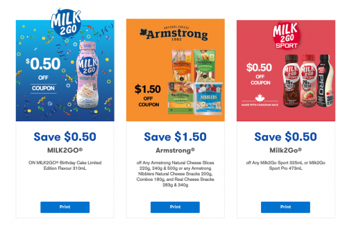 Dairy Farmers of Ontario: New Printable Coupons Available