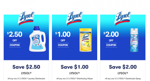 WebSaver Canada Coupons: New Printable Lysol Coupons Available