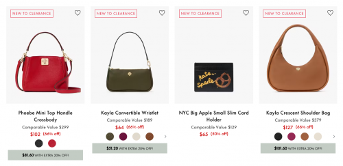 Kate Spade Outlet Canada: Up to 60% off Everything + Extra 20% off Select Styles