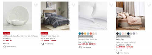 Linen Chest Canada Mega Sale: Save up to 75% off Select Items