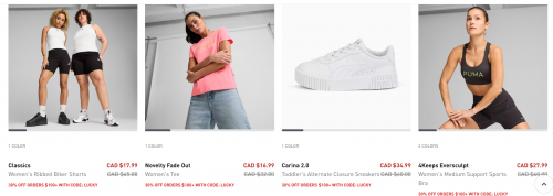 Puma Canada: Save 30% Off $100 or More with Promo Code + Sale