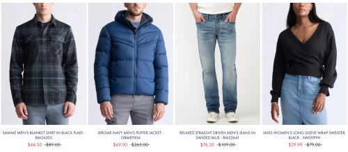 Buffalo Jeans Canada Winter Sale: Save up to 80% off + an Extra 20% with Promo Code + Last chance Deals