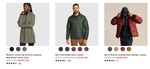 Eddie Bauer Canada: Holiday Sale up to 40% off + Extra 40% off Clearance with Promo Code