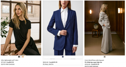 Simons Canada Designer Sale: Save up to 40% Off