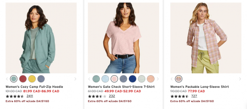 Eddie Bauer Canada Summer Event Sale: Save 50% Off Everything + Extra 60% Off Clearance Using Promo Code + More Deals