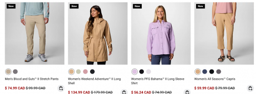 Columbia Sportswear Canada: Save 20-40% off Sitewide