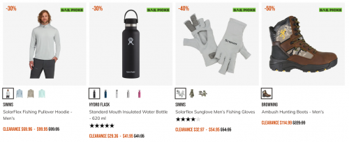 SAIL Canada: Clearance up to 50% off