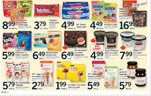 Fortinos Ontario: Free Chapman’s Super Premium Plus Ice Cream with Mail Out Coupon and PC Optimum Points Offer