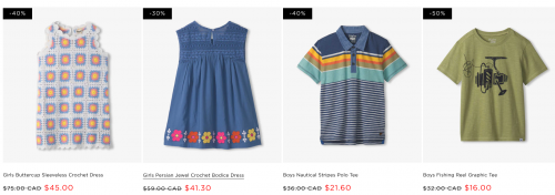 Hatley & Little Blue House Canada Summer Flash Sale: up to 50% off Sitewide