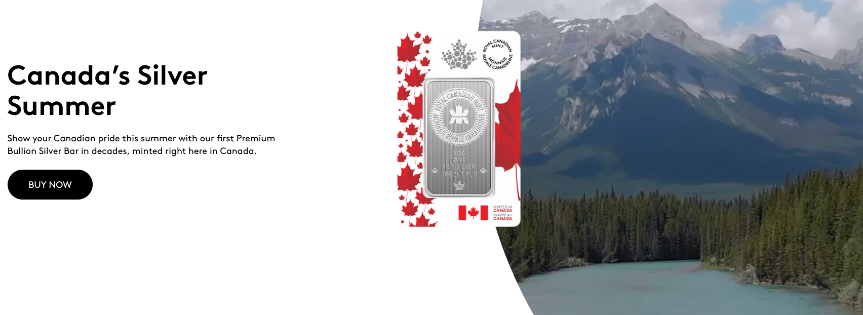 Royal Canadian Mint: Premium Bullion Silver Bar Now Available + More