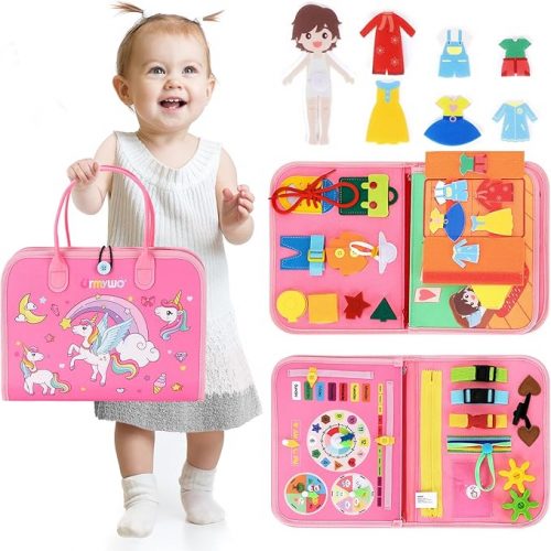 Amazon Canada Deals: Save 50% on URMYWO Busy Board for Toddlers Boys Girls Montessori Toys + More
