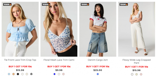 Forever 21 & Urban Planet & Urban Kids Canada: Buy One Get One for 10 Cents