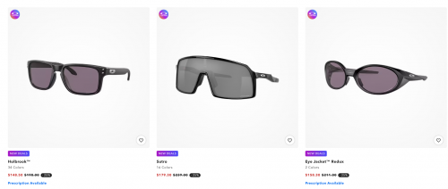 Oakley Canada: July Black Friday Deals 25% off Sunglasses + 40% off Prescription Sunglasses and Eyeglasses