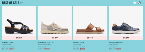 Clarks Shoes Canada: Summer Savings Event up to 50% off