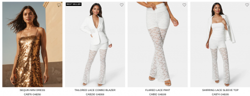 bebe Canada: 40% off Full Priced Styles with Promo Code + Sale up to 75% off