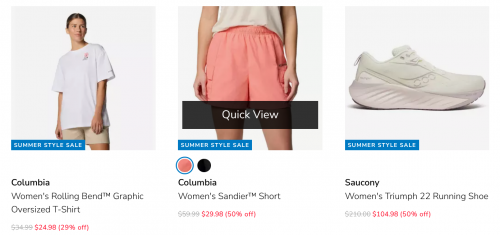 Sporting Life Canada: Summer Sale 20-50% off + Clearance up to 50% off