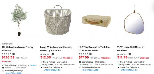 Michaels Canada: Clearance Event up to 70% off + 40% off Two Regular Priced Items with Promo Code