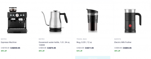 Bodum Canada: Summer Deals up to 58% off